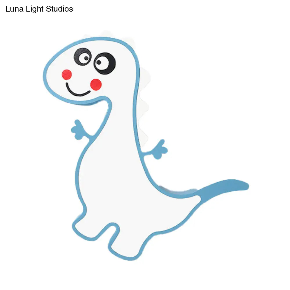 DecorBites™ Boys Girls LED Ceiling Light: Dancing Dragon Acrylic Cartoon Flush Ceiling Fixture