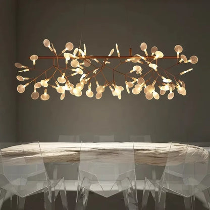 Branch Design Nordic Chandelier - Rose Gold/Black - Chandelier