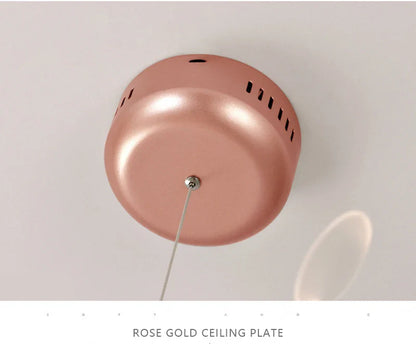 Branch Design Nordic Chandelier - Rose Gold/Black - Chandelier