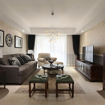 Branch Design Nordic Chandelier - Rose Gold/Black - Chandelier