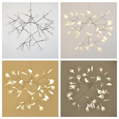 Branch Design Nordic Chandelier - Rose Gold/Black - Chandelier