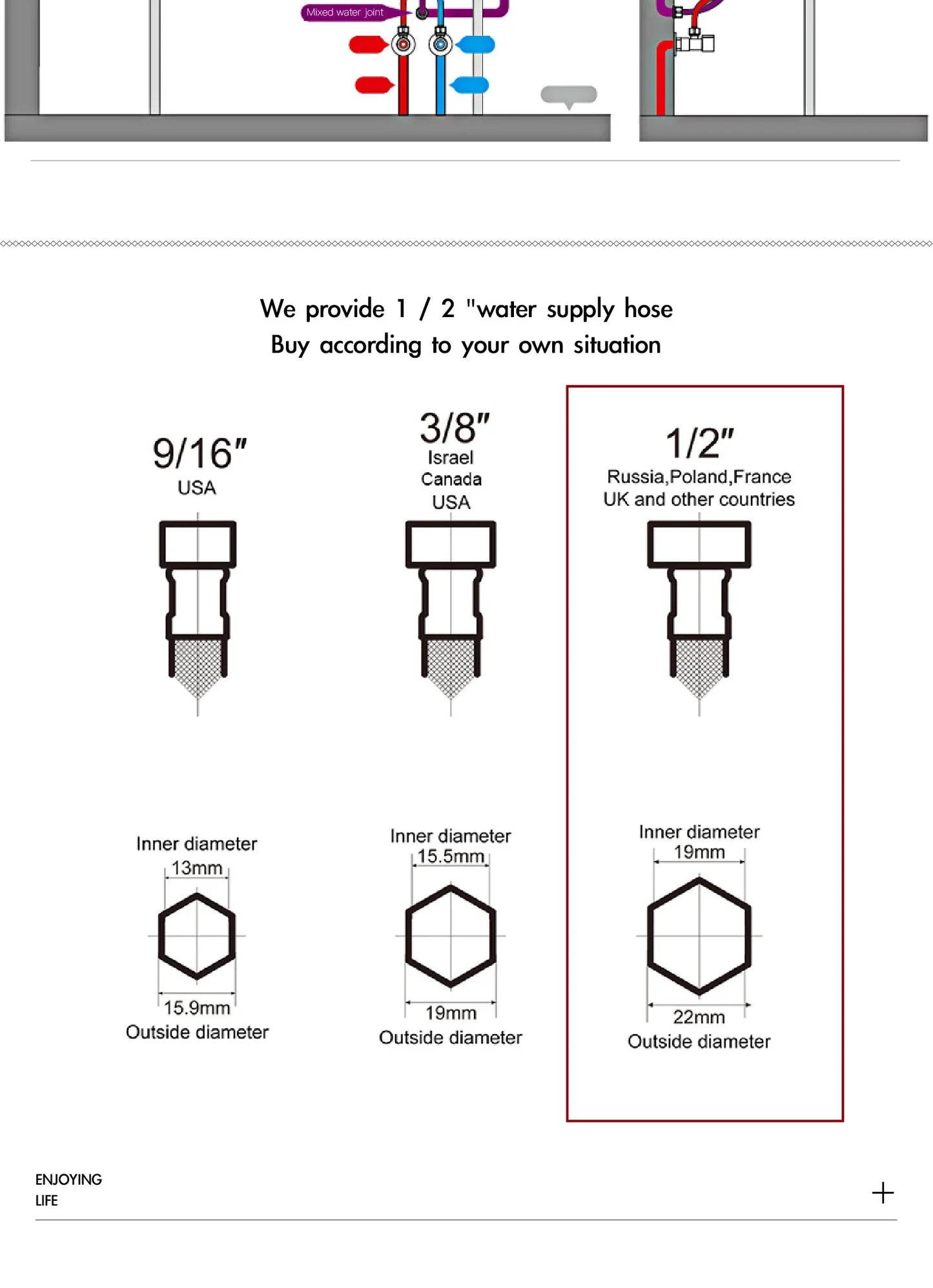 Brass Black Luxury Bathroom Faucet - Single Handle