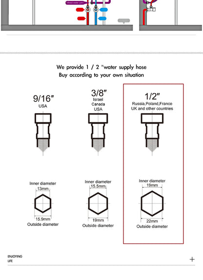 Brass Black Luxury Bathroom Faucet - Single Handle