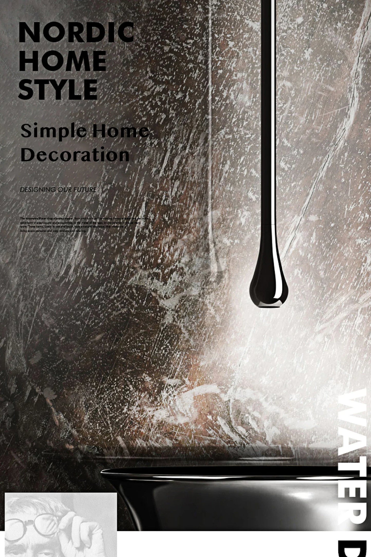 Brass Black Luxury Bathroom Faucet - Single Handle