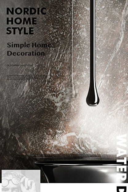 Brass Black Luxury Bathroom Faucet - Single Handle