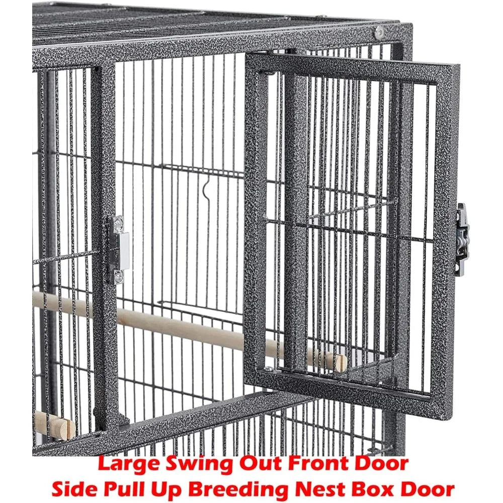 Breeder Bird Cage Stacker with Divided Nest