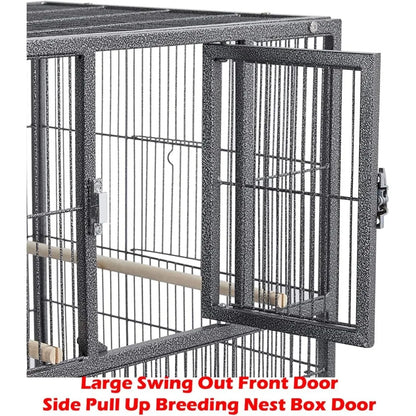Breeder Bird Cage Stacker with Divided Nest