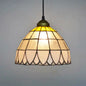 Bronze Hand Cut Glass Pendant Light - Mission Geometry Design