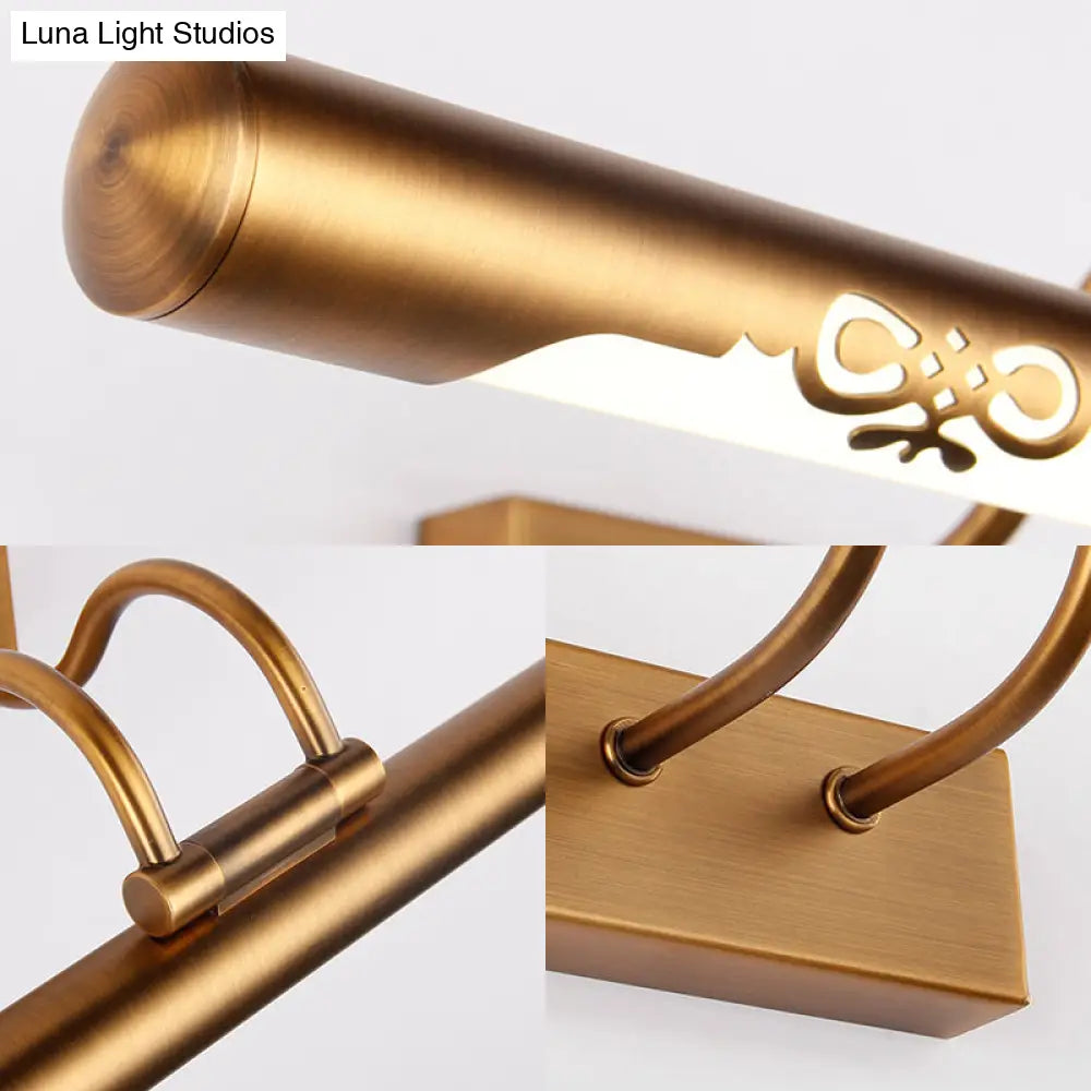 DecorBites™ DecorBites™ Bronze Modern LED Wall Sconce Light for Bathroom Vanity - Available in 18" or 29.5" Width