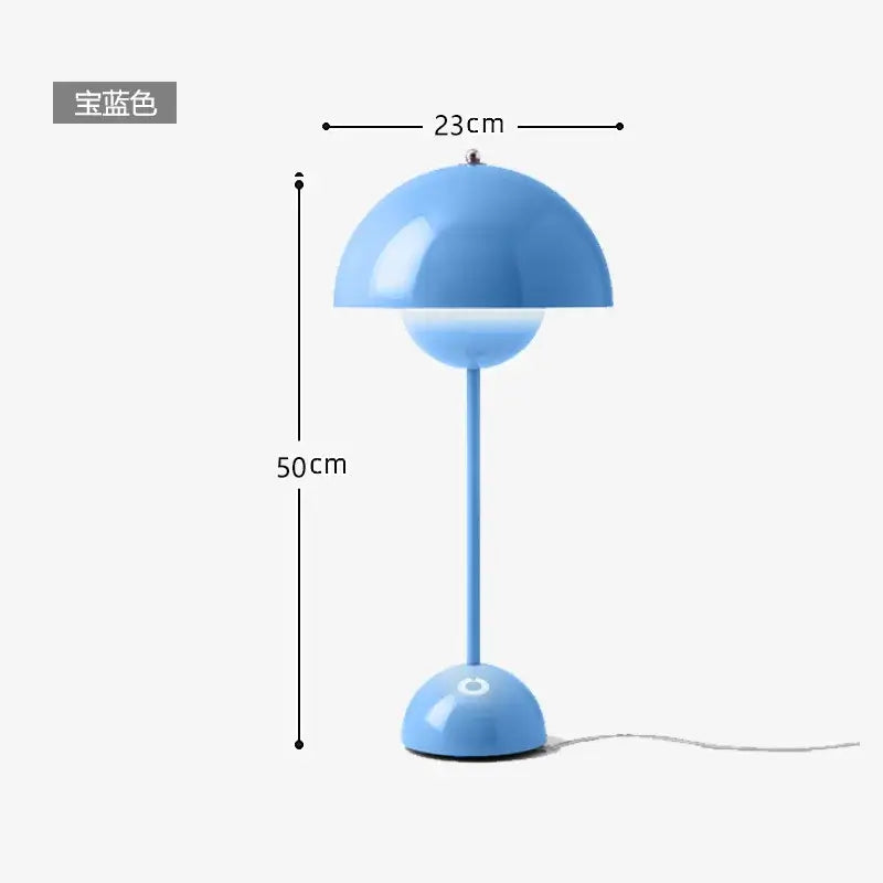 A sleek light blue ceramic bud floor lamp with flower shade and slender stem for bedroom decorbites bud floor lighting