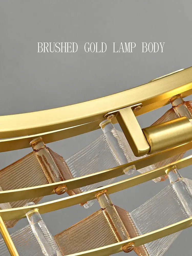 Brushed gold butterfly glass chandelier with clear textured glass elements for dining room decorbites butterfly glass