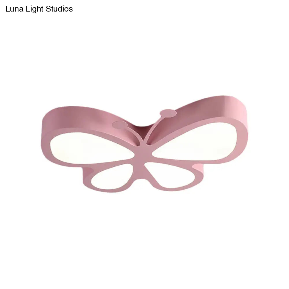 DecorBites™ DecorBites™ Butterfly LED Ceiling Lamp for Kids in Sweet Macaron Colours