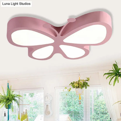 DecorBites™ DecorBites™ Butterfly LED Ceiling Lamp for Kids in Sweet Macaron Colours