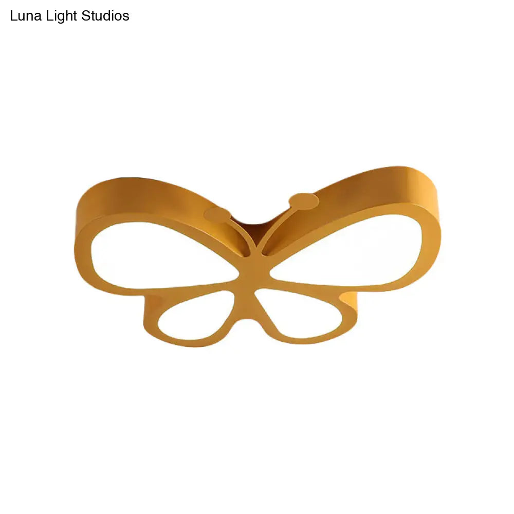 DecorBites™ DecorBites™ Butterfly LED Ceiling Lamp for Kids in Sweet Macaron Colours