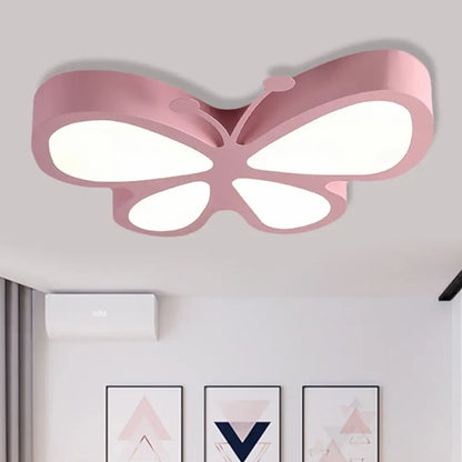 DecorBites™ DecorBites™ Butterfly LED Ceiling Lamp for Kids in Sweet Macaron Colours