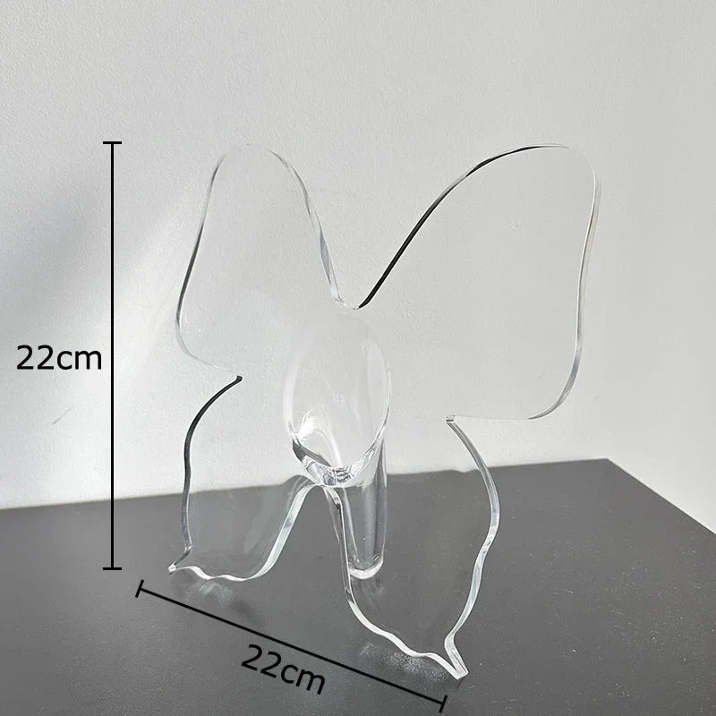 Butterfly Theme Vase for Aesthetic Room Decor - Butterfly Vase - Vase