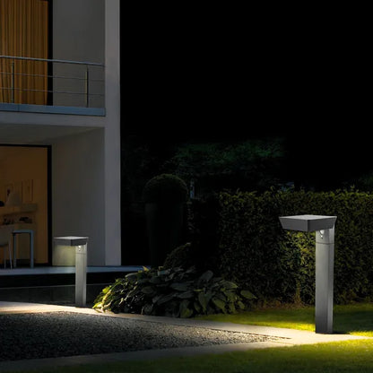 Solar Pathway Lights Outdoor LED Landscape Path Light With Dusk To Dawn Photocell Motion Sensor 1985