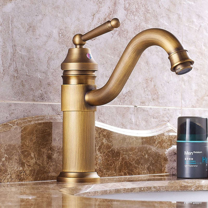Antique Copper Basin Faucet