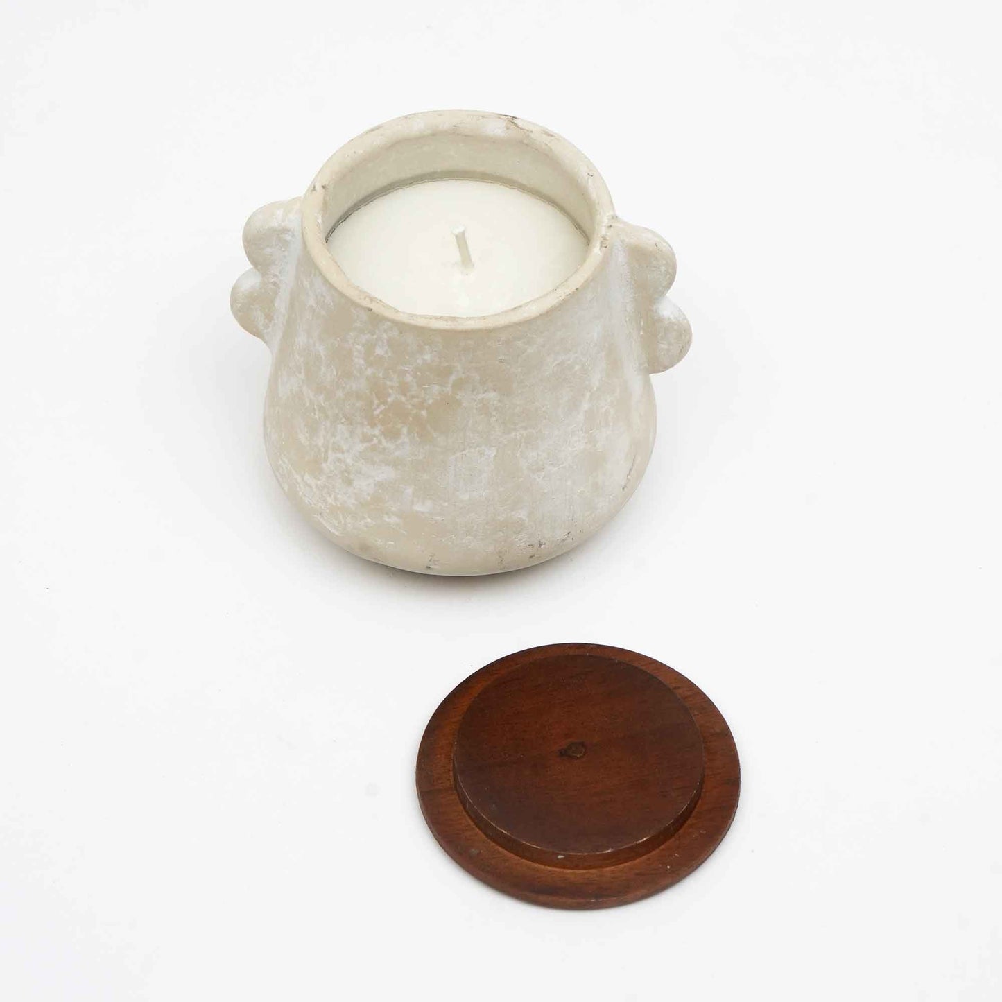Jar Candle Ecomix Wax Fill With Wooden Lid - Vanilla Lavender, 8oz