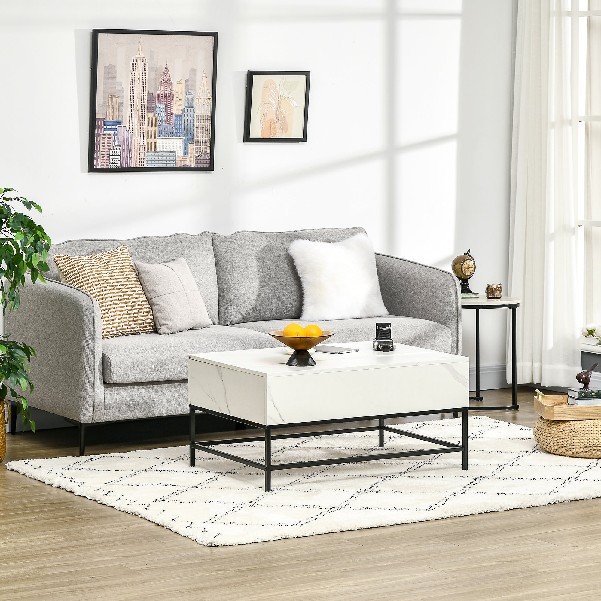 Lift-Top Coffee Table