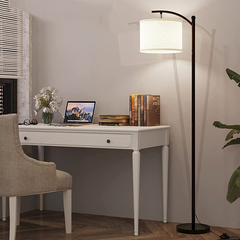 Lámpara de Pie Moderna Americana Simple LED para Sala de Estar