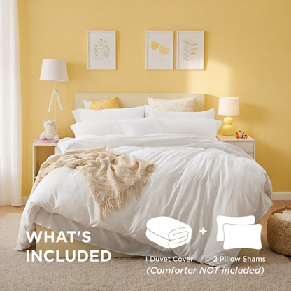 White & Pink Oversized Duvet Cover Set 3-piece Set Includes 1 Duvet Cover & 2 Pillowcases. Made Of Premium Breathable Polyester Fiber, Suitable For Both Genders' Bedrooms And Hotel Use. The Perfect Ch