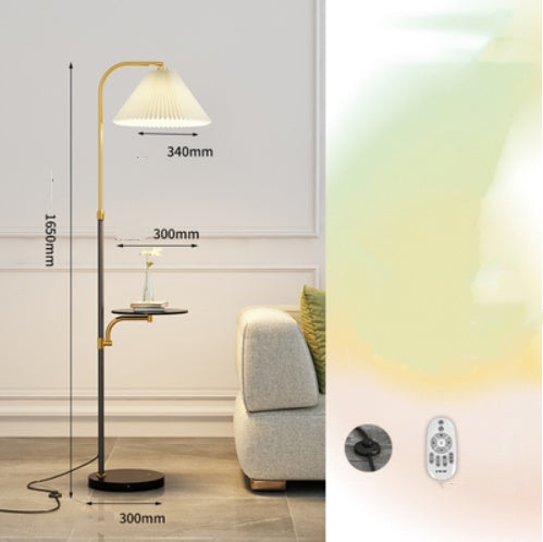 Wood Floor Sofa Lamp