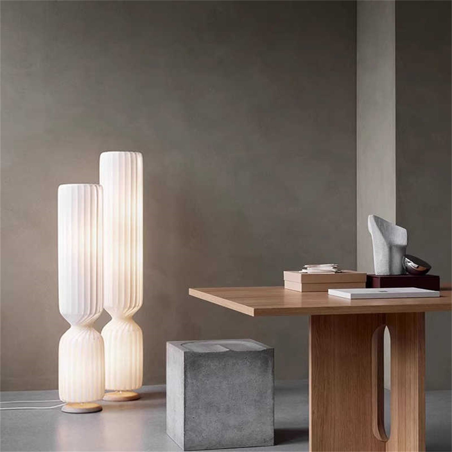 Gold Modern Floor Lamp