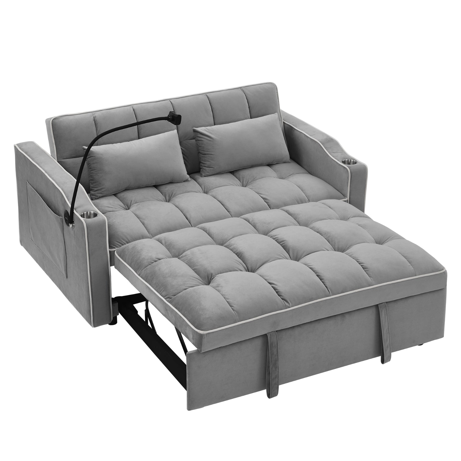 Modern Velvet Sofa Bed
