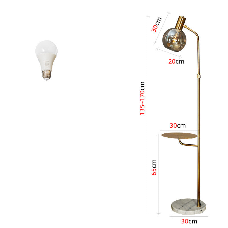 Nordic Luxury Sofa Side Floor Lamp Creative Personality