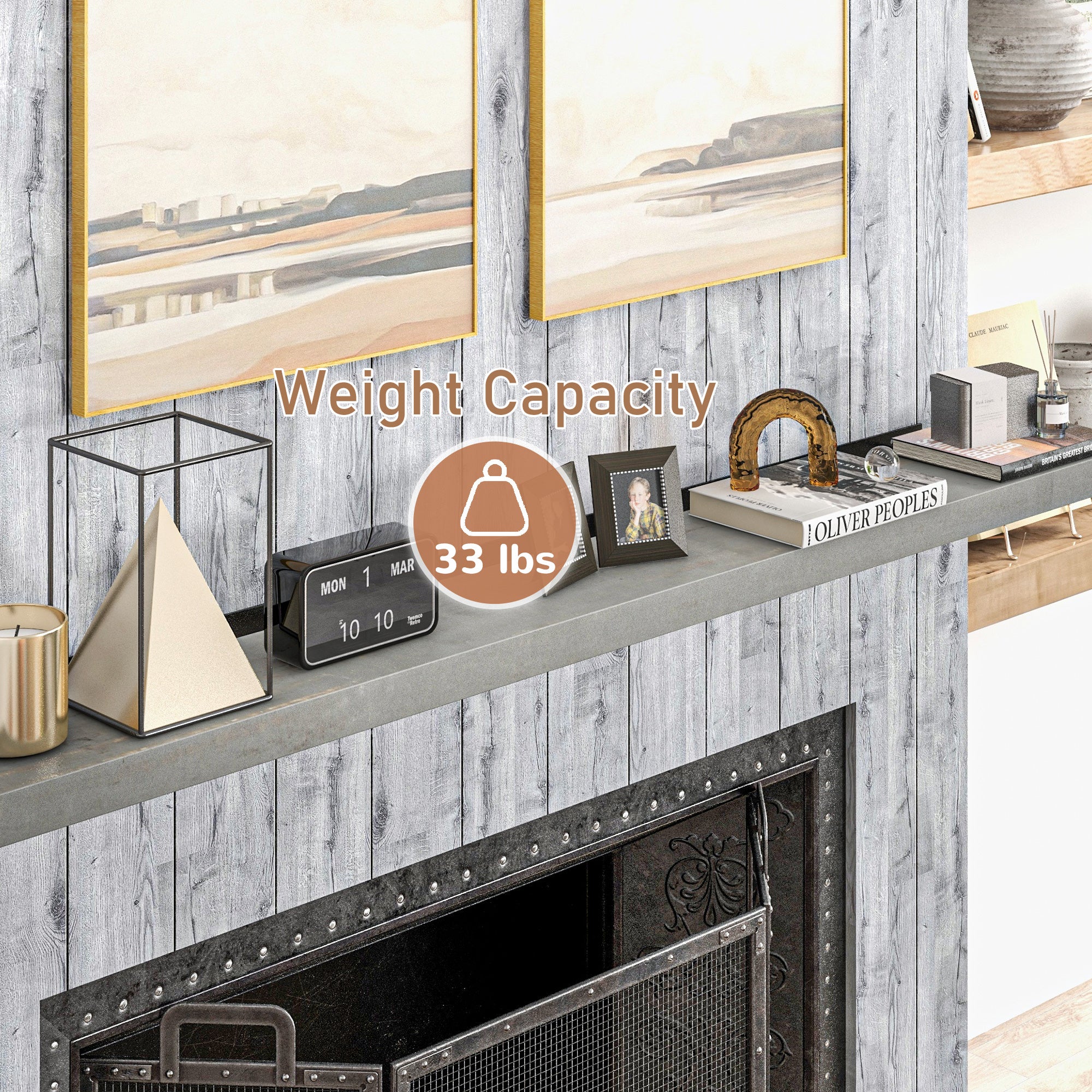Modern Fireplace Mantel Design