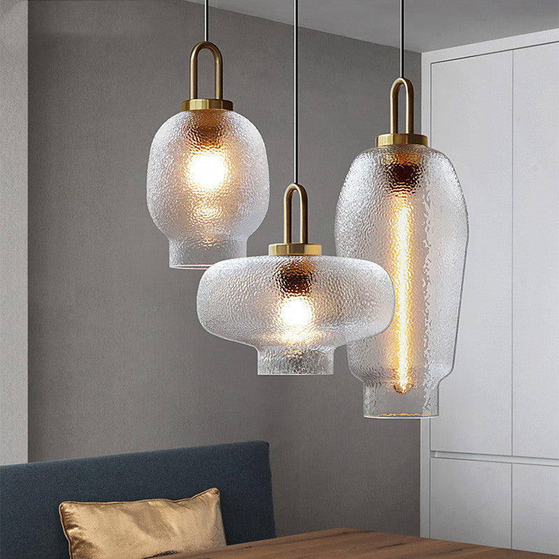 Glass Minimalist Chandelier