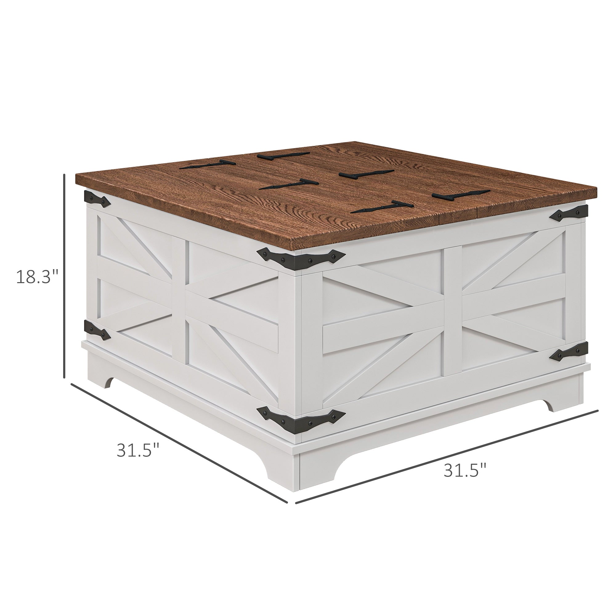 Rustic Wood Coffee Table