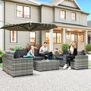 Wicker Modular Patio Set
