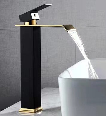 Black Gold Basin Faucet High Style