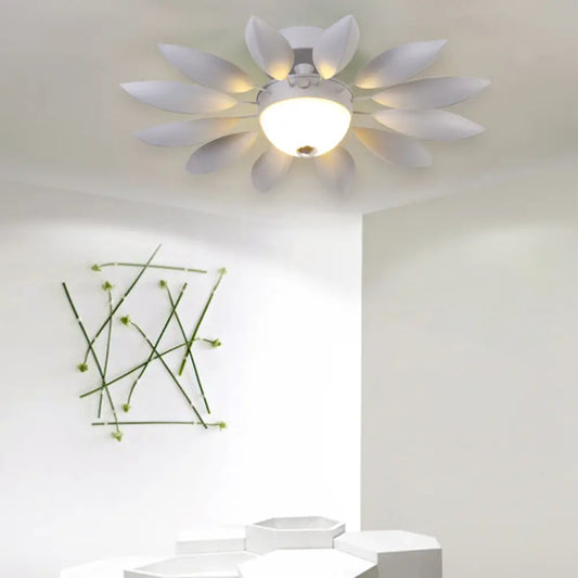 DecorBites™ DecorBites™ Candy Colored Metal Leaf Ceiling Light for Kindergarten - Single Head Fixture