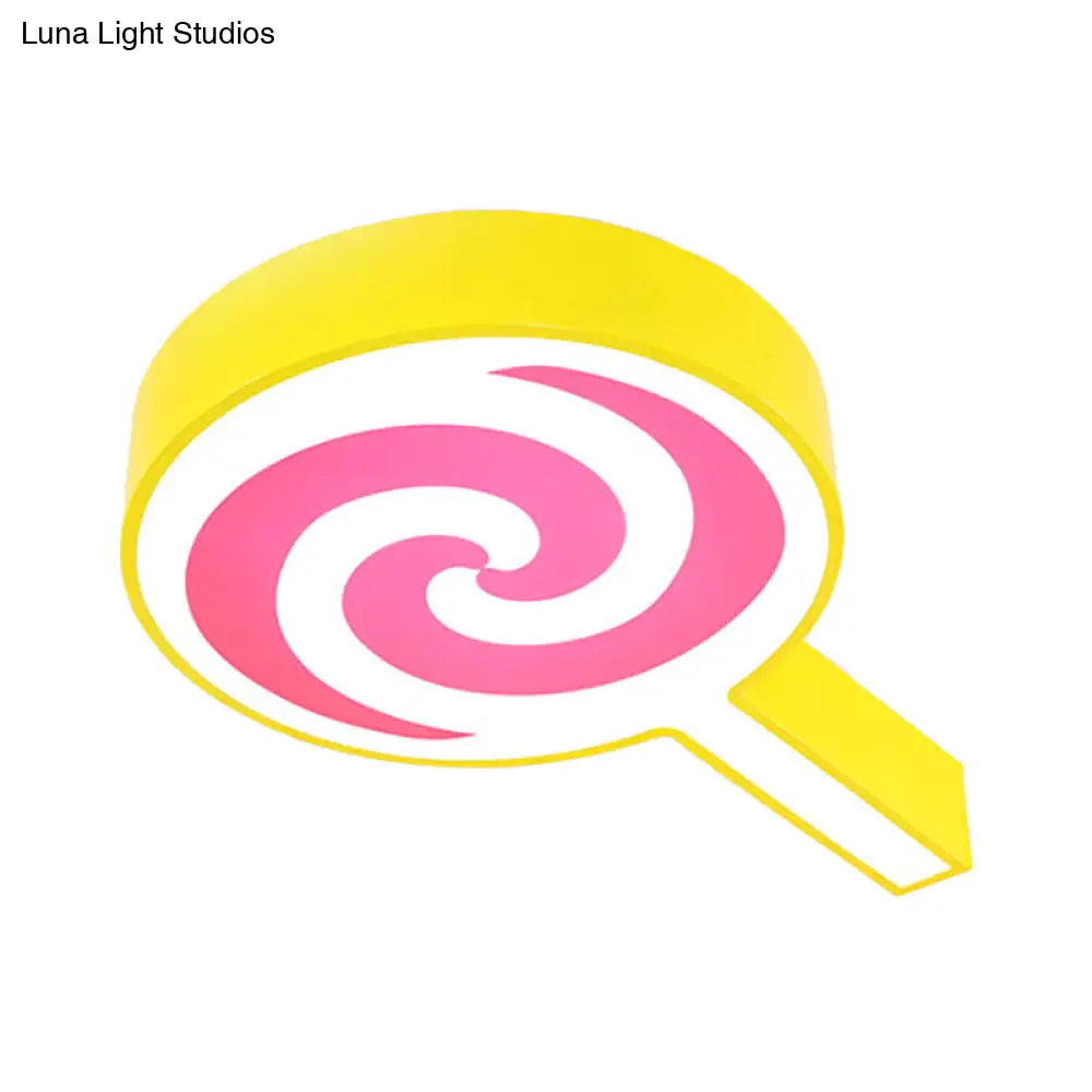 DecorBites™ DecorBites™ Cartoon Acrylic Flush Mount Ceiling Light for Lollipop Kindergarten