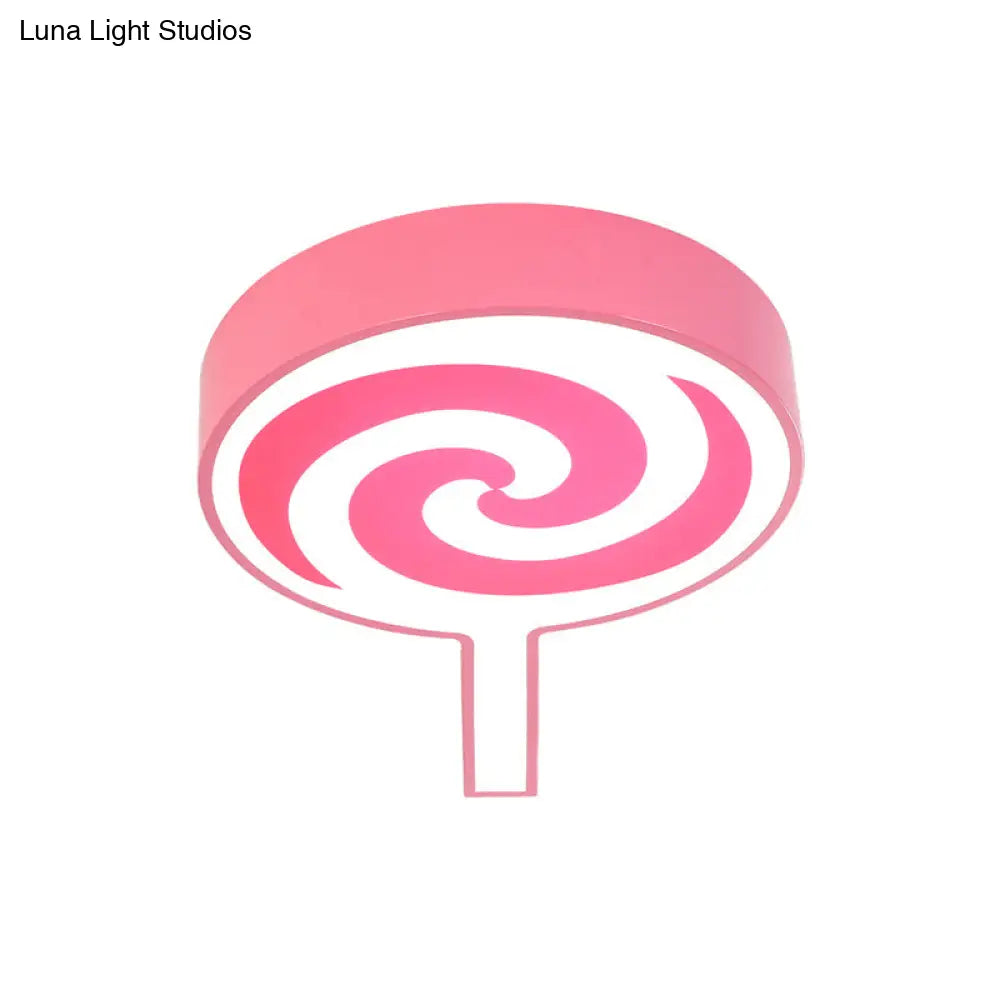 DecorBites™ DecorBites™ Cartoon Acrylic Flush Mount Ceiling Light for Lollipop Kindergarten