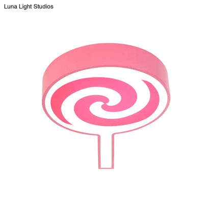 DecorBites™ DecorBites™ Cartoon Acrylic Flush Mount Ceiling Light for Lollipop Kindergarten