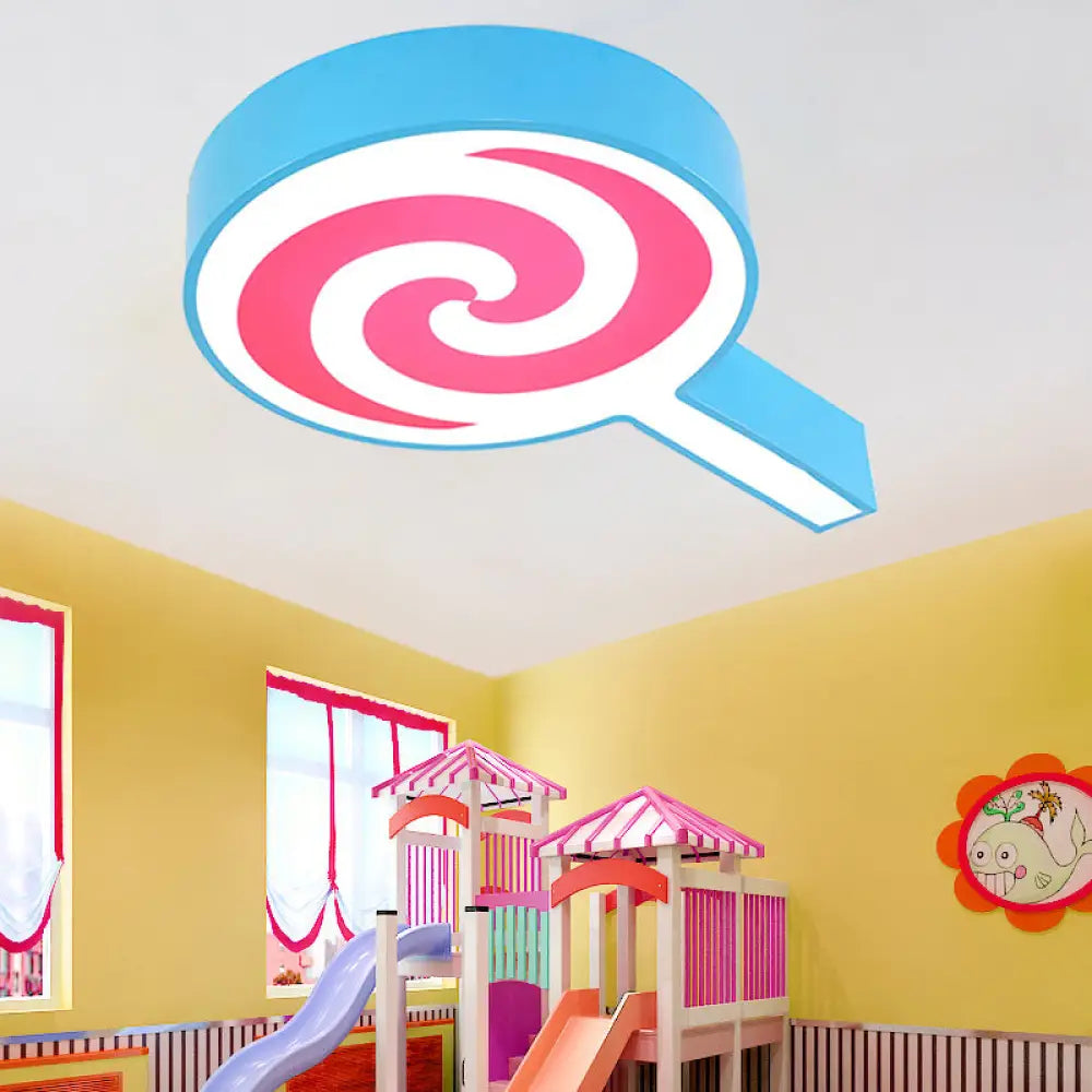 DecorBites™ DecorBites™ Cartoon Acrylic Flush Mount Ceiling Light for Lollipop Kindergarten