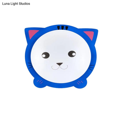 DecorBites™ DecorBites™ Cartoon Animal Shaped Ceiling Mount Light - Metal Flush Light for Nurseries and Corridors