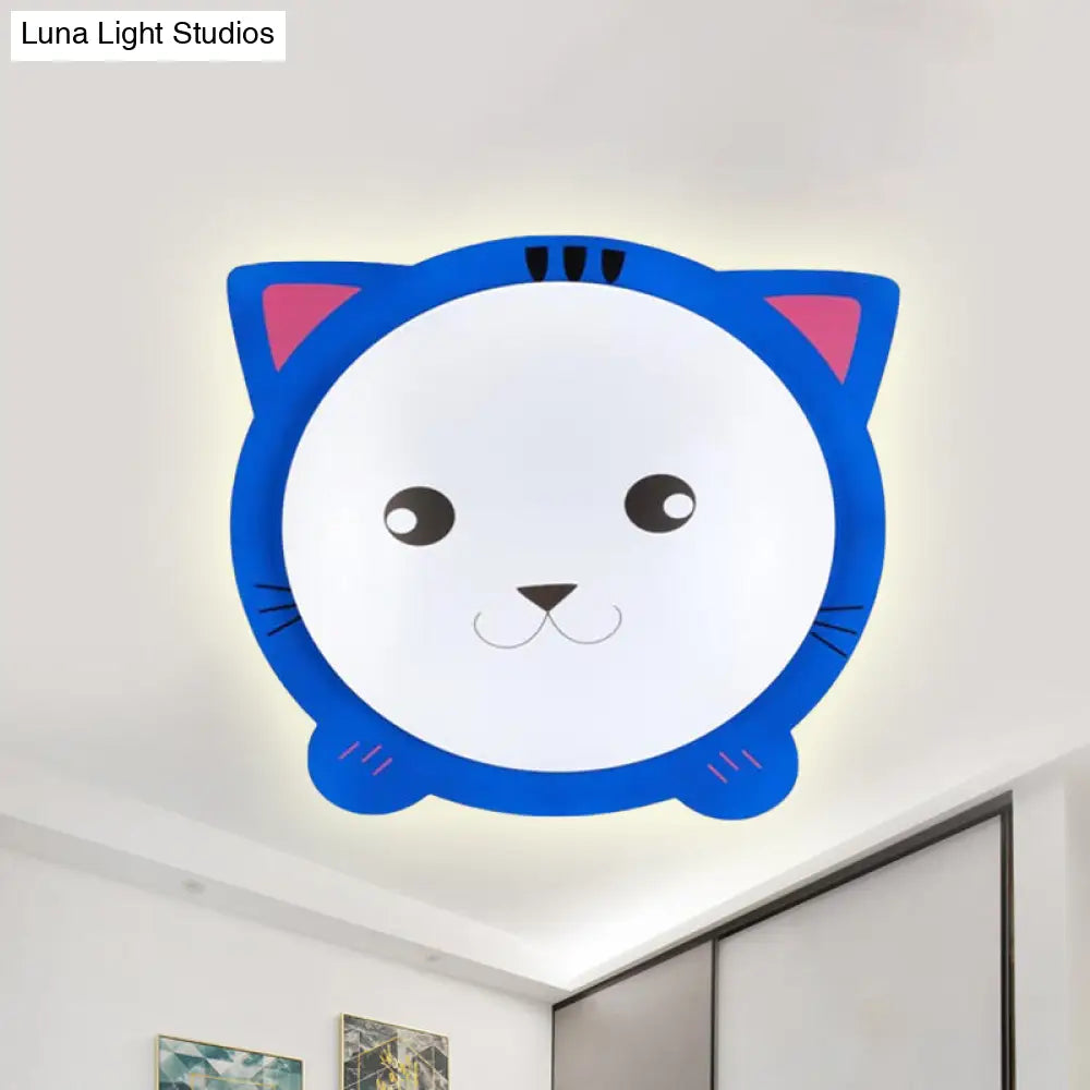 DecorBites™ DecorBites™ Cartoon Animal Shaped Ceiling Mount Light - Metal Flush Light for Nurseries and Corridors