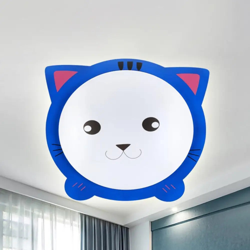 DecorBites™ DecorBites™ Cartoon Animal Shaped Ceiling Mount Light - Metal Flush Light for Nurseries and Corridors