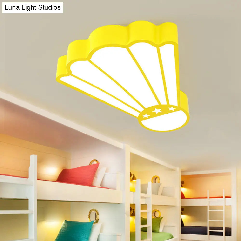 DecorBites™ DecorBites™ Cartoon Badminton Ceiling Light in Yellow - Perfect for Kindergarten