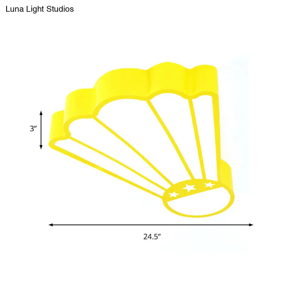 DecorBites™ DecorBites™ Cartoon Badminton Ceiling Light in Yellow - Perfect for Kindergarten