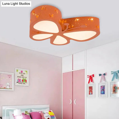 DecorBites™ DecorBites™ Cartoon Butterfly LED Ceiling Lamp for Girls' Room - Flushmount Acrylic Light