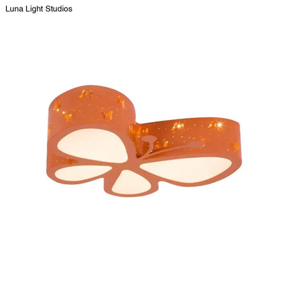 DecorBites™ DecorBites™ Cartoon Butterfly LED Ceiling Lamp for Girls' Room - Flushmount Acrylic Light