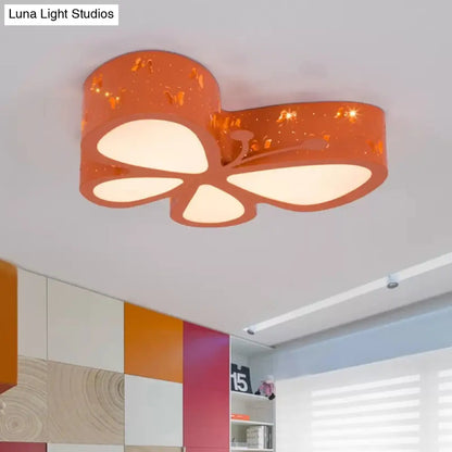 DecorBites™ DecorBites™ Cartoon Butterfly LED Ceiling Lamp for Girls' Room - Flushmount Acrylic Light