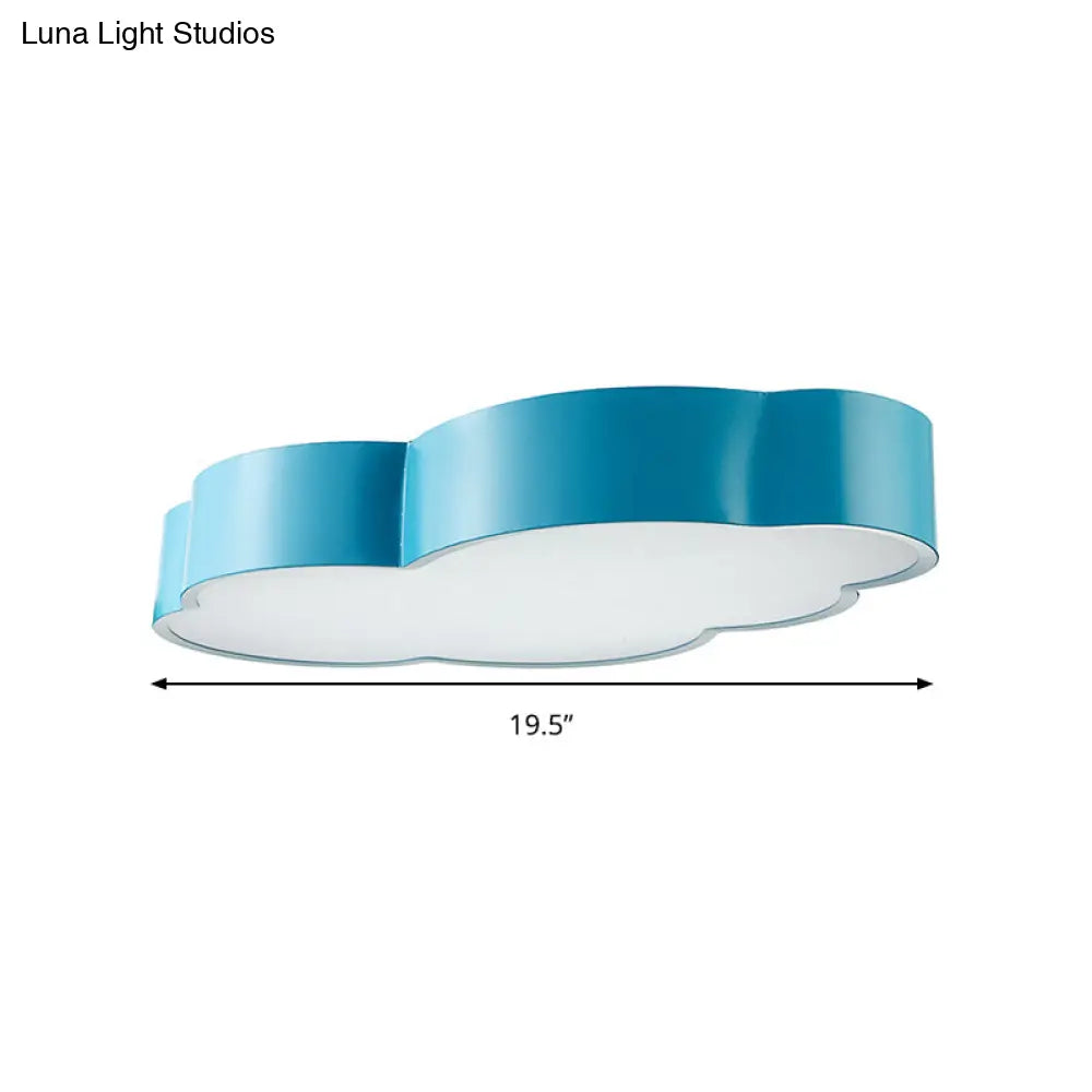 DecorBites™ DecorBites™ Cartoon Cloud Design LED Ceiling Light for Kindergarten - Acrylic Flush Mount Lamp