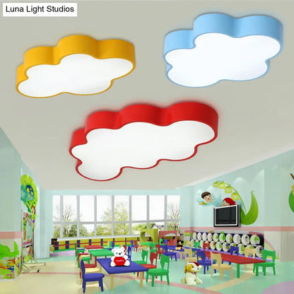 DecorBites™ DecorBites™ Cartoon Cloud Design LED Ceiling Light for Kindergarten - Acrylic Flush Mount Lamp